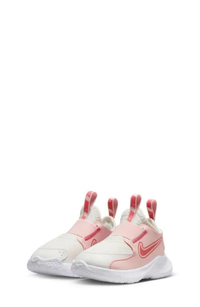 Nike Flex Runner 3 Slip-on Shoe In Summit White/magic Ember