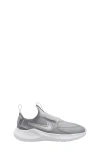 Nike Kids' Flex Runner 3 Slip-on Shoe In Grey