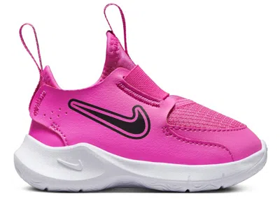 Pre-owned Nike Flex Runner 3 Sneakers In Laser Fuchsia/black In Multi