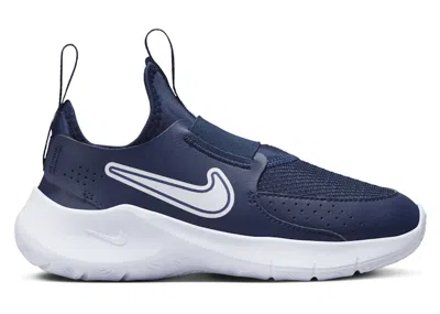 Pre-owned Nike Flex Runner 3 Sneakers In Midnight Navy Blue/white