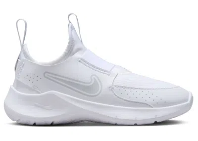 Pre-owned Nike Flex Runner 3 Sneakers In White/pure Platinum