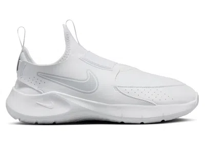 Pre-owned Nike Flex Runner 3 Sneakers In White/pure Platinum
