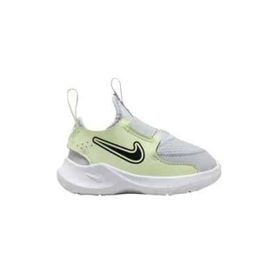 Pre-owned Nike Flex Runner 3 Td 'pure Platinum Barely Volt' | Green | Infant Size 2