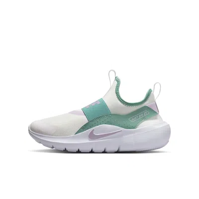 Nike Babies' Flex Runner 4 Big Kids' Running Shoes In White