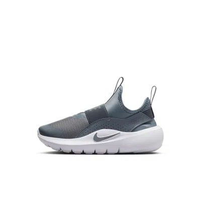 Nike Babies' Flex Runner 4 Little Kids' Shoes In Gray