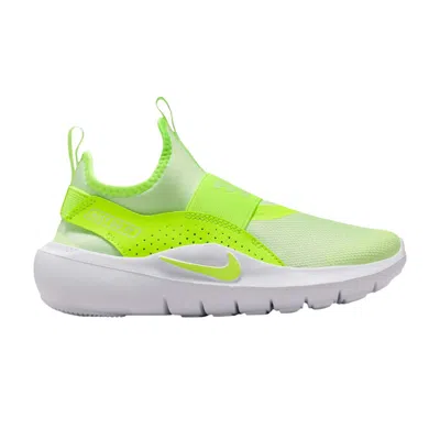Pre-owned Nike Flex Runner 4 Ps 'barely Volt' | Green | Kid's Size 1