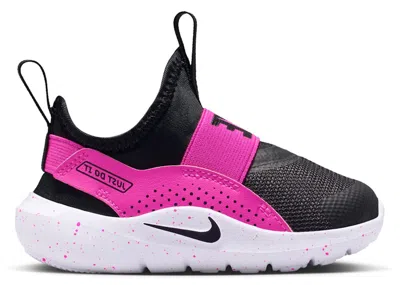 Pre-owned Nike Flex Runner 4 Sneakers In Laser Fuchsia/white/black