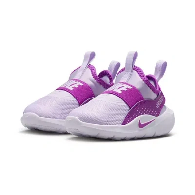 Nike Babies' Flex Runner 4 Toddler Girls Running Shoes In Purple