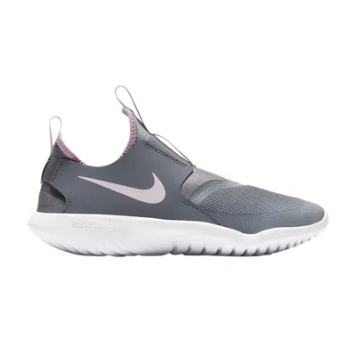 Pre-owned Nike Flex Runner Gs 'smoke Grey Pink Foam' | Kid's Size 7 In Gray