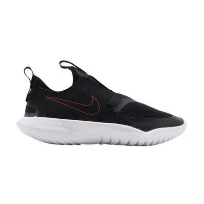 Pre-owned Nike Flex Runner Se Gs 'black Bright Crimson' | Kid's Size 6