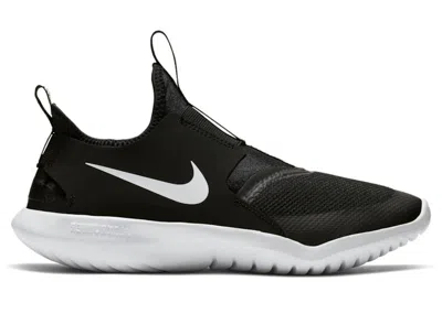 Pre-owned Nike Flex Runner Sneakers In Black/white In Multi