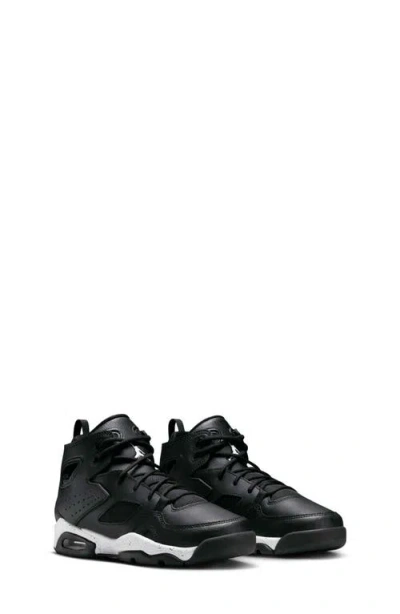 Nike Kids'  Flight Club '91 Basketball Sneaker In Black/white