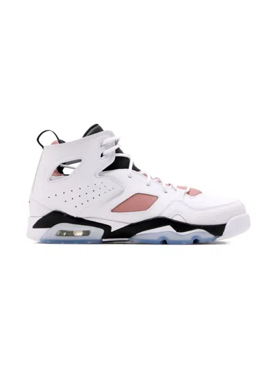 Nike Kids' Flight Club '91 Perforated-panel Sneakers In White