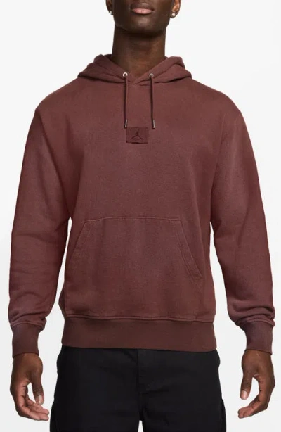 Nike Flight Fleece Pullover Hoodie In Dark Pony