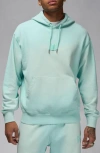 Nike Flight Fleece Pullover Hoodie In Light Dew