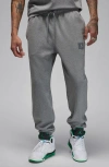 Nike Flight Fleece Sweatpants In Carbon Heather