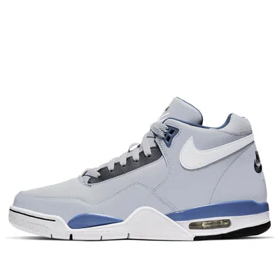 Nike Flight Legacy 'wolf Grey Mystic Navy' In Gray
