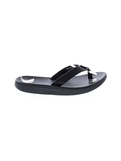 Pre-owned Nike Flip Flops In Black