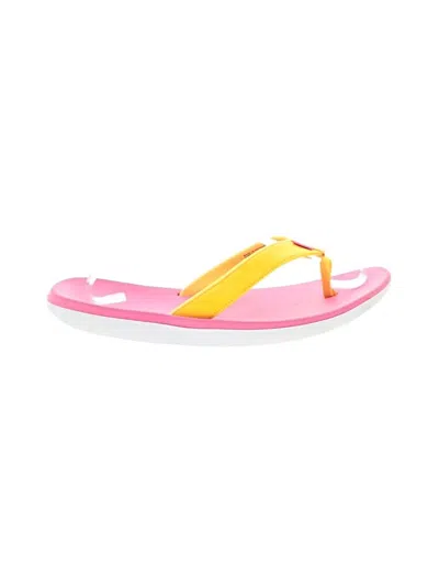 Pre-owned Nike Flip Flops In Pink
