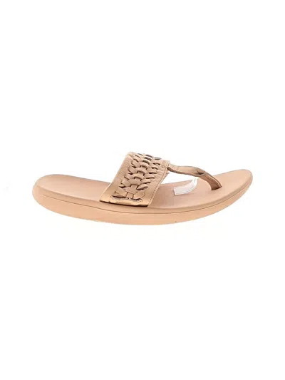 Pre-owned Nike Flip Flops In Tan