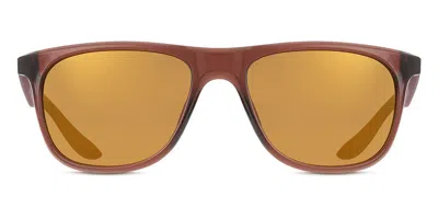 Nike Flo M Dq0866 221 Occhiali Da Sole Marroni Per Uomo In Yellow