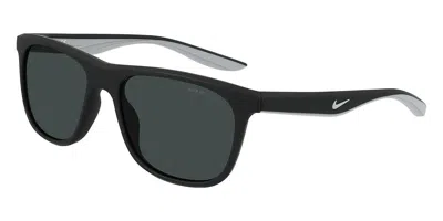 Nike Flo P Dq0863 Polarized 011 Men's Sunglasses Black Size 55 In Red
