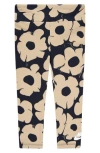 Nike Floral Leggings In Black