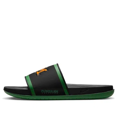 Nike Florida A&amp;m University X College Offcourt Slide 'rattlers' In Animal Print