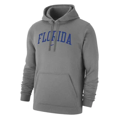 Nike Florida Club Fleece  Men's College Pullover Hoodie In Gray