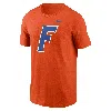 Nike Florida Gators Baseball Logo  Men's College T-shirt In Orange