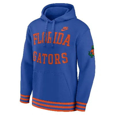 Nike Florida Gators Legacy Retro Men's  Men's College Pullover Hoodie In Blue