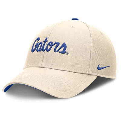 Nike Florida Gators Primetime Rise  Men's College Adjustable Hat In Neutral