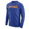 Nike Florida  Men's College Long-sleeve T-shirt In Blue