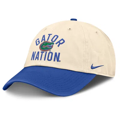 Nike Florida Primetime 2-tone Club  Unisex College Adjustable Hat In Neutral