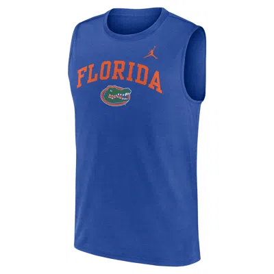 Nike Florida Primetime Arch Legend  Men's Dri-fit College Muscle Tank Top In Blue