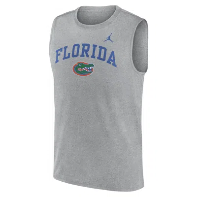 Nike Florida Primetime Arch Legend  Men's Dri-fit College Muscle Tank Top In Gray
