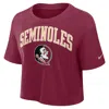 Nike Florida State Athletic Prep Arch  Women's Dri-fit College Cropped T-shirt