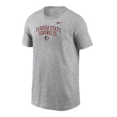 Nike Florida State Big Kids' (boys')  College T-shirt In Grey