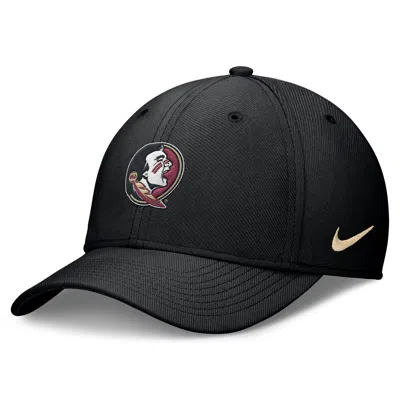 Nike Florida State Classic  Men's Dri-fit College Hat In Black