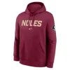 Nike Florida State Club 2-hit Nickname  Men's College Pullover Hoodie In Burgundy