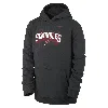 Nike Florida State Club Fleece Big Kids' (boys')  College Pullover Hoodie In Black