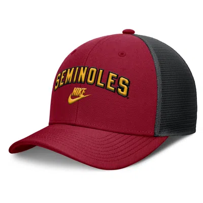NIKE FLORIDA STATE LEGACY ARCH RISE  MEN'S DRI-FIT COLLEGE TRUCKER ADJUSTABLE HAT,1015905310