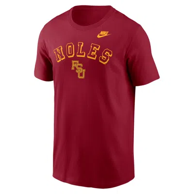 Nike Florida State Legacy Nickname  Men's College T-shirt In Red