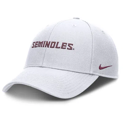 NIKE FLORIDA STATE ON-FIELD RISE GAMEDAY  MEN'S DRI-FIT COLLEGE TRUCKER ADJUSTABLE HAT,1015911486