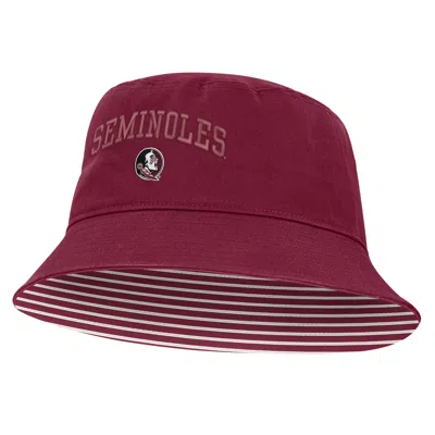 Nike Florida State Primetime Apex  Unisex College Bucket Hat In Red