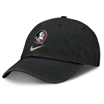 Nike Men's Black Florida State Seminoles Primetime Club Adjustable Hat