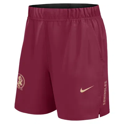 Nike Florida State Primetime Victory Primary Logo Menâs  Men's Dri-fit College Shorts In Red