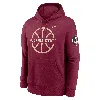 Nike Florida State Seminoles Club Basketball Icon  Men's College Pullover Hoodie In Red
