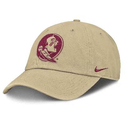 Nike Florida State Seminoles Primetime Club  Men's College Adjustable Hat In Neutral