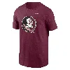 Nike Florida State Seminoles Primetime Evergreen Logo  Men's College T-shirt In Red